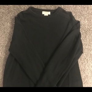 Men’s J. Crew XL 100 Cotton Black Sweater